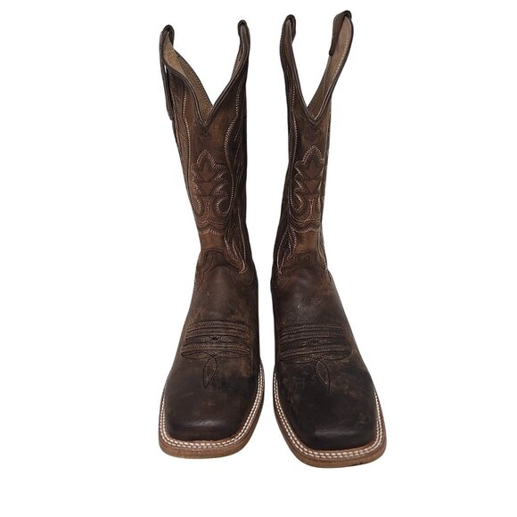 Durango Men's DDB0410 13" Arena Pro Square Toe Western Boot Brown Size 9.5M - Picture 6 of 7